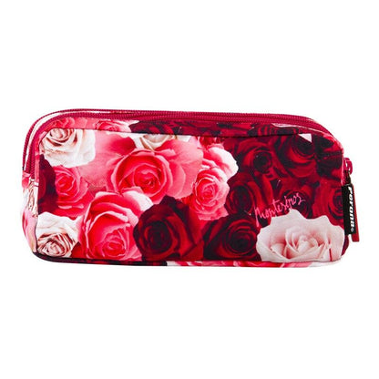 Roses triple pencil case