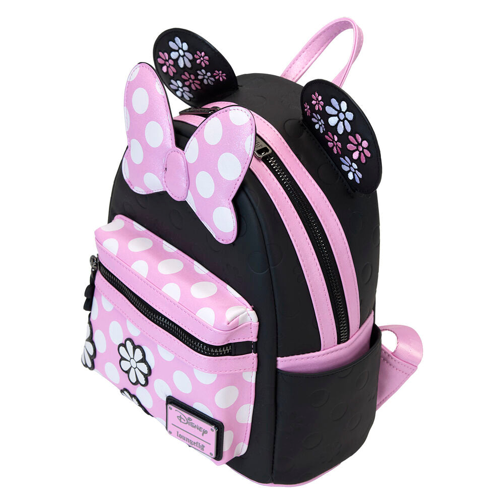 Loungefly Disney Minnie Floral Rock the Dots Ryggsäck