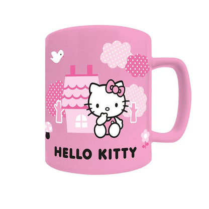 Hello Kitty Mug med Nallebjörnslock 440ml