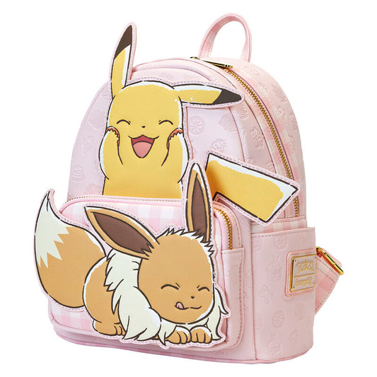 Loungefly Pokemon Pikachu & Eevee Ryggsäck 26cm