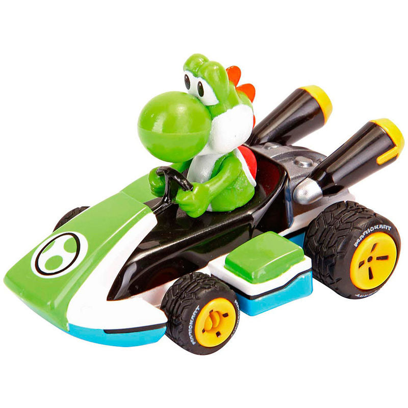 Pull Speed Mario Kart 8 Mario Luigi Yoshi set 3 cars