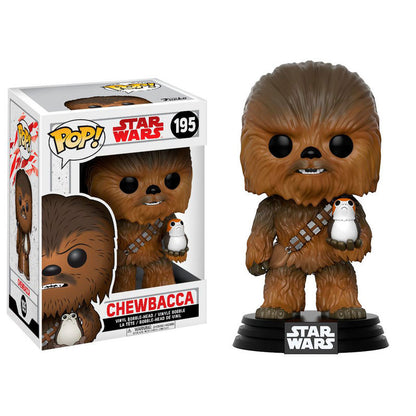 POP figure Star Wars Chewbacca with Porg