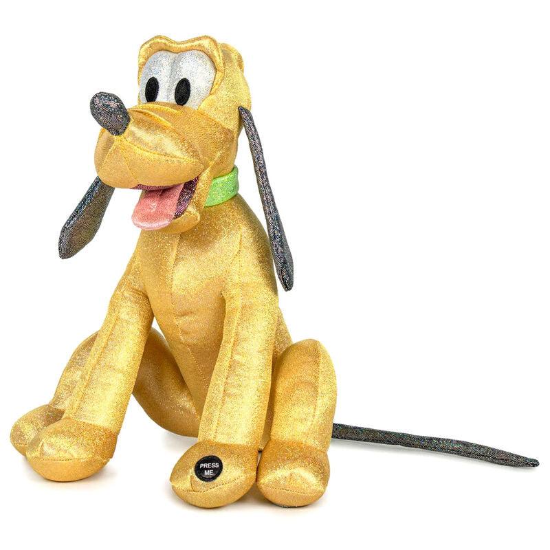 Disney 100th Anniversary Pluto Glitter Gosedjur 28cm