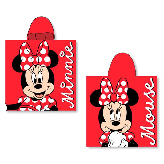 Disney Minnie cotton poncho Handduk