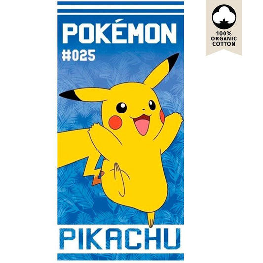 Pokemon Pikachu beach Handduk cotton