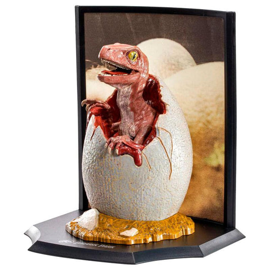 Jurassic Park Raptor Egg Staty 12cm