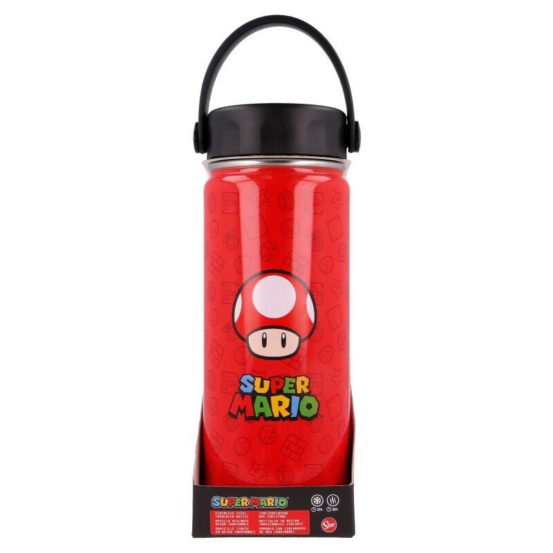 Nintendo Super Mario Bros Rostfri Stål Vattenflaska 530ml