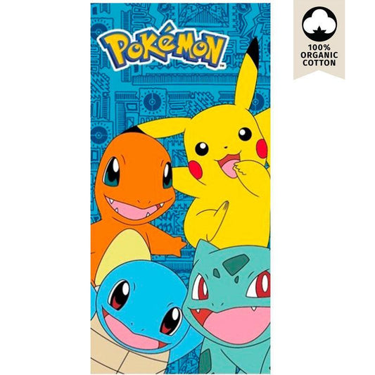 Pokemon beach Handduk cotton