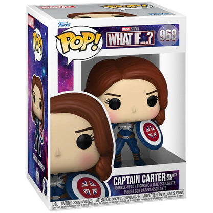 POP Figur Marvel What If Captain Carter Stealth